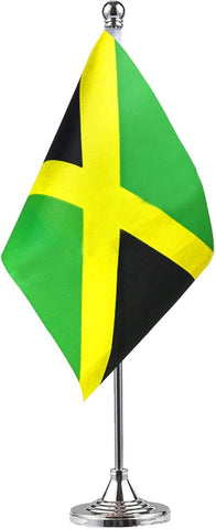 Jamaica Jamaican Table Flag,Desk Flag,Office Flag,International World Country Flags Banners,Festival Events Celebration,Office Decoration,Desk,Home Decoration