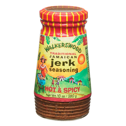 Traditional Jamaican Jerk Seasoning, Hot & Spicy, 10 Oz