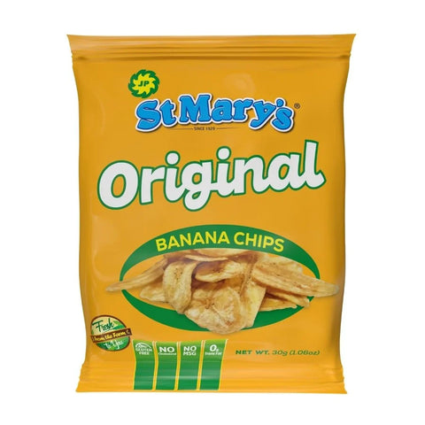 JP St Mary Banana chips 6pack